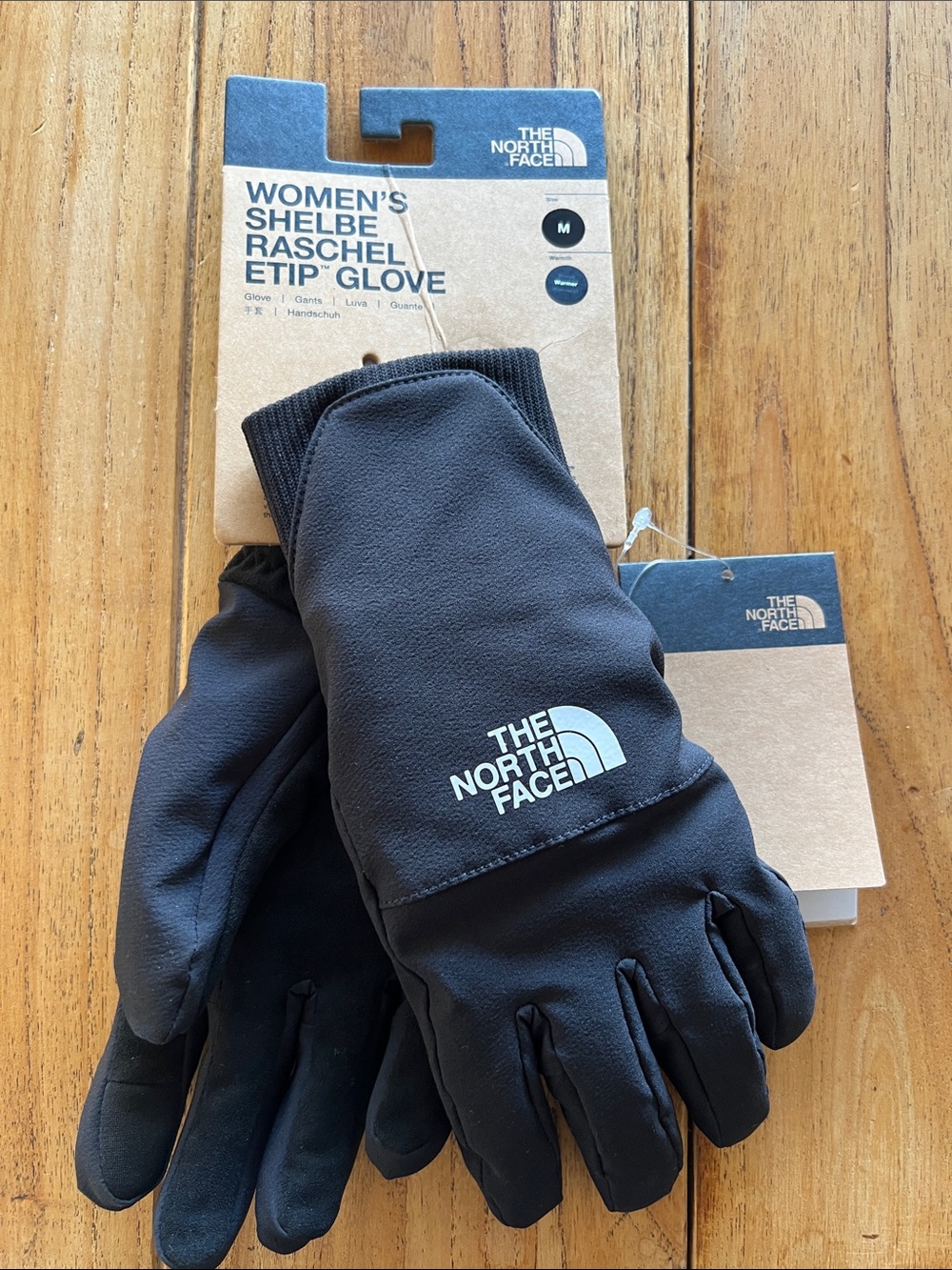 North Face Women’s Shelbe Raschel ETIP Gloves - Black M